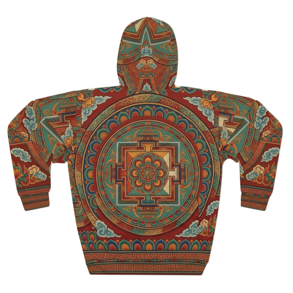 The Saffron Gate — All-Over Print Hoodie