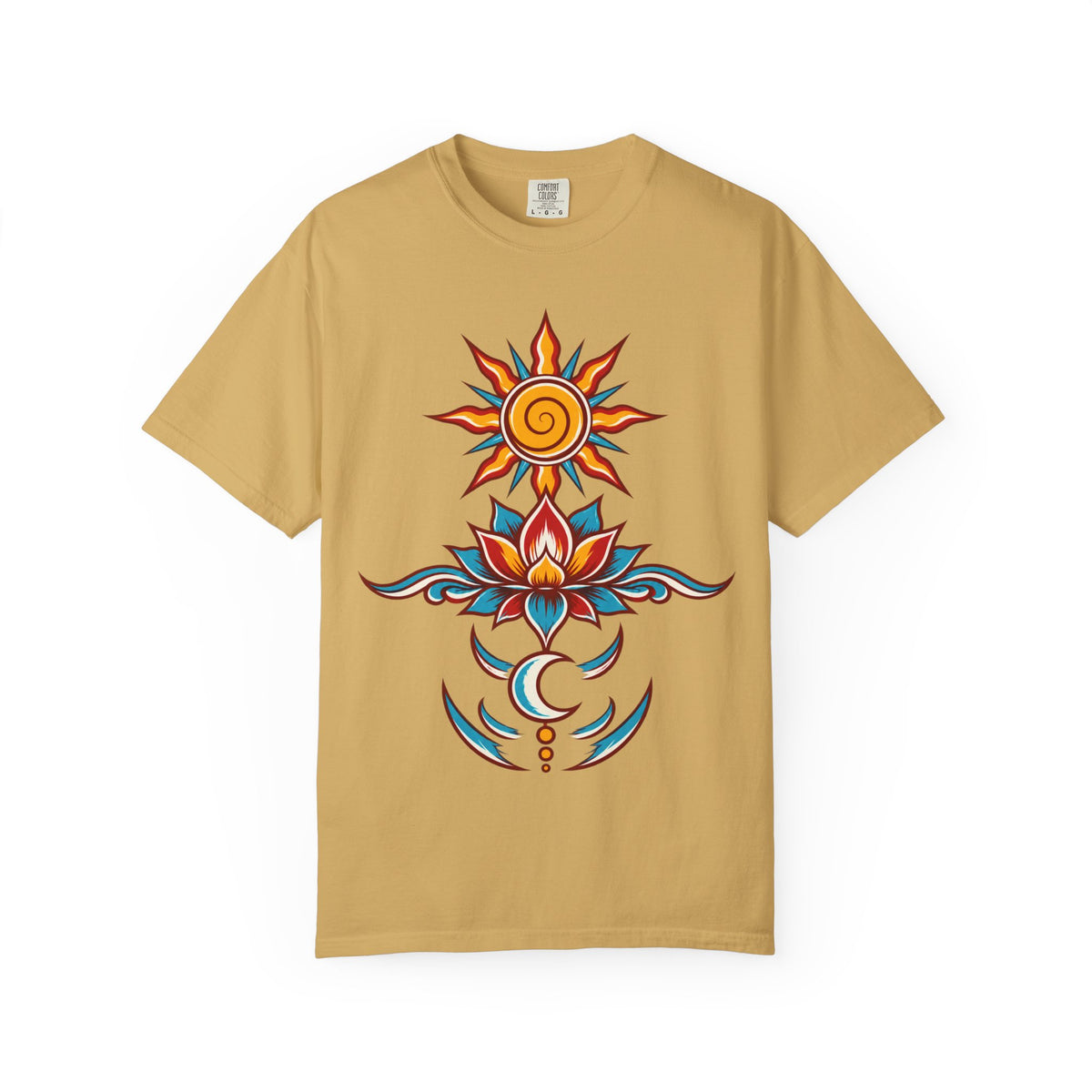 Solar Lotus — Krystal Starr Celestial Wear Unisex Graphic Tee