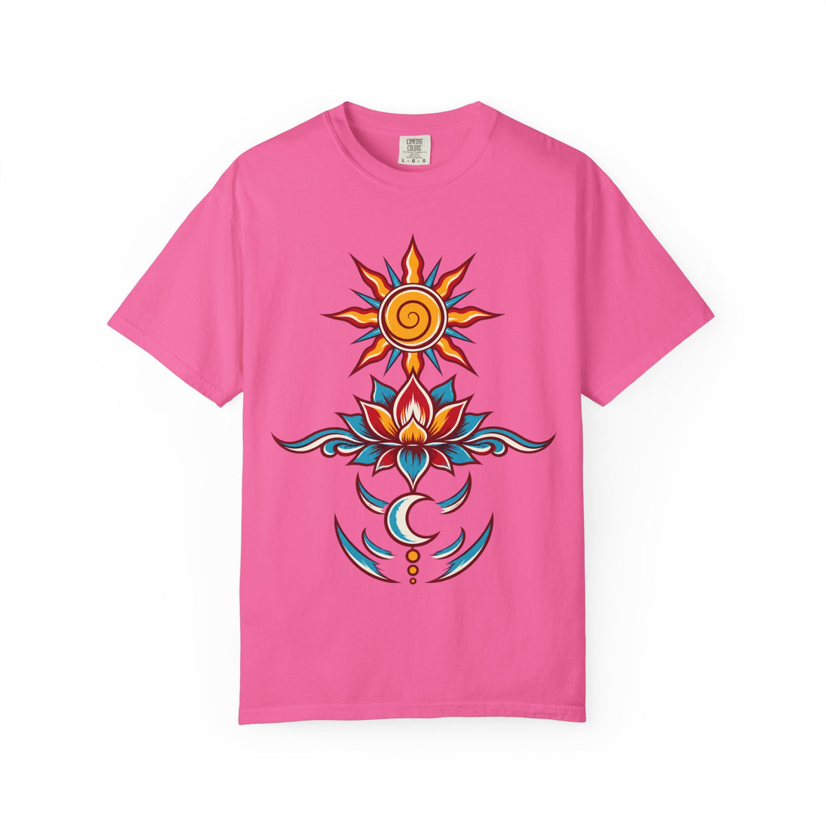 Solar Lotus — Krystal Starr Celestial Wear Unisex Graphic Tee