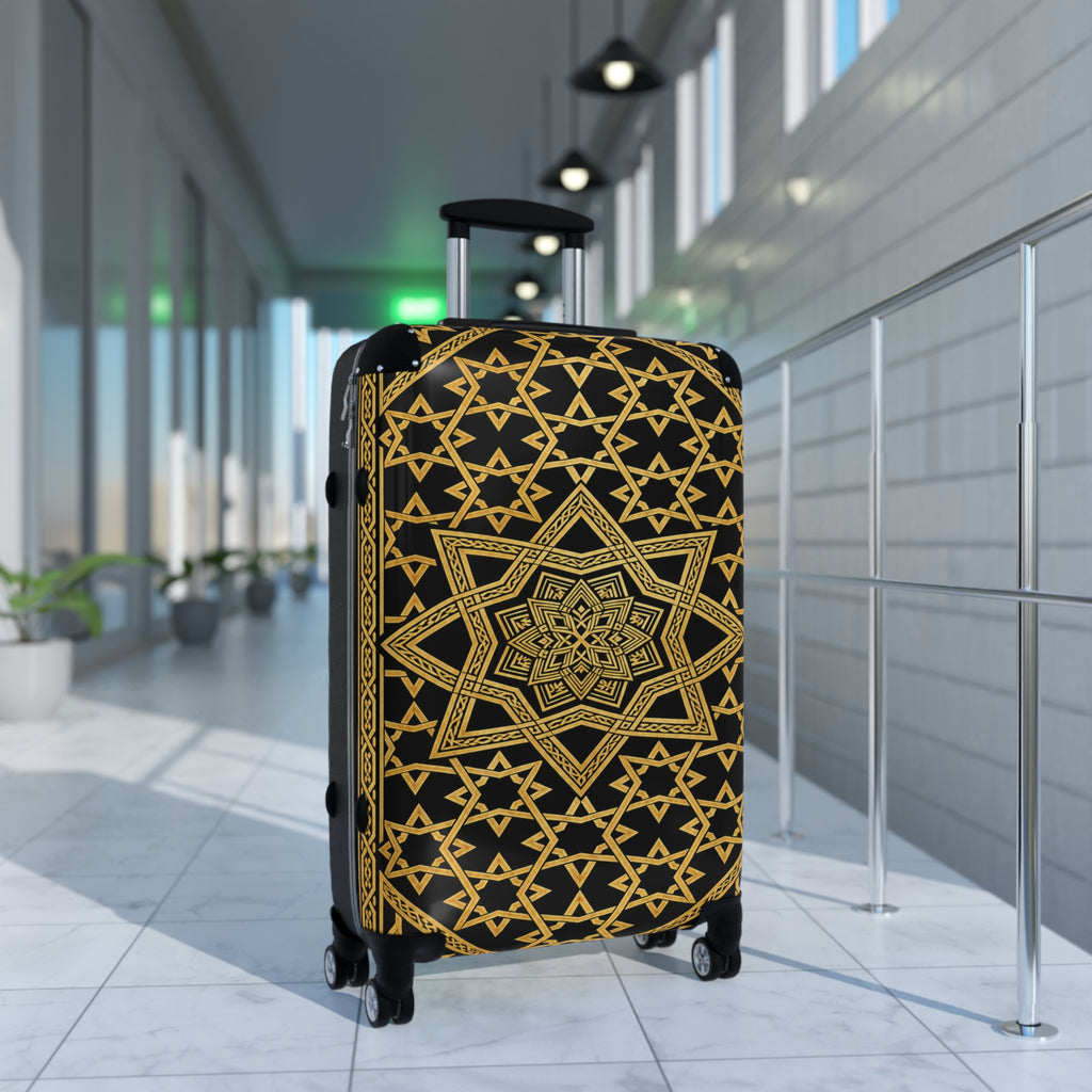 Gilded Lotus | Hard-Shell Spinner Suitcase