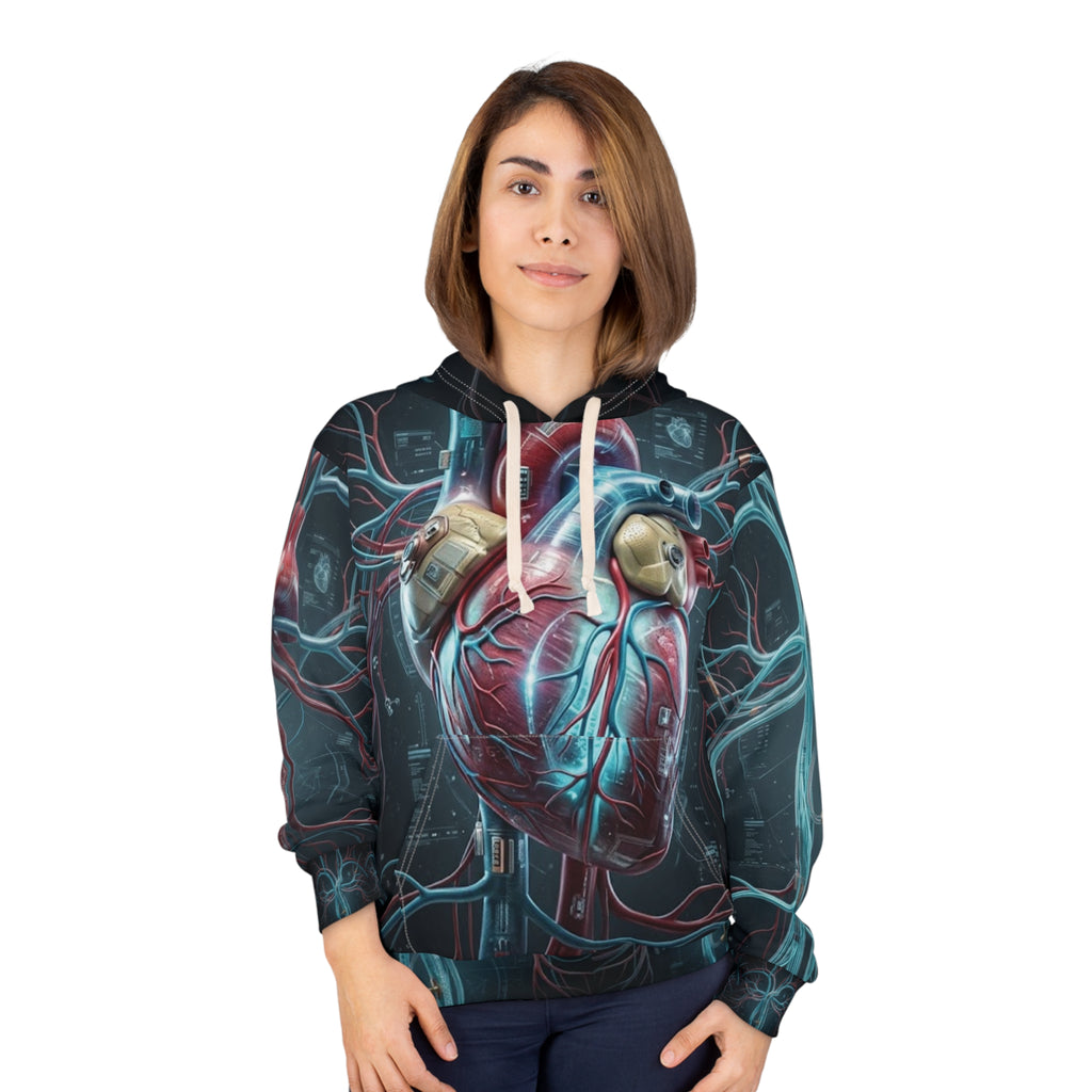 VITAL SIGNS Cyberdelia Skunkworks · All-Over-Print Hoodie