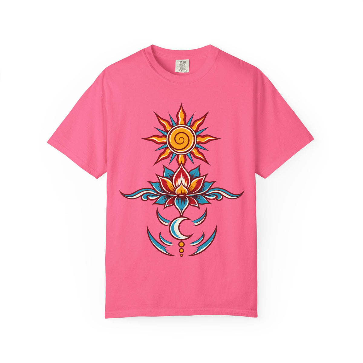 Solar Lotus — Krystal Starr Celestial Wear Unisex Graphic Tee