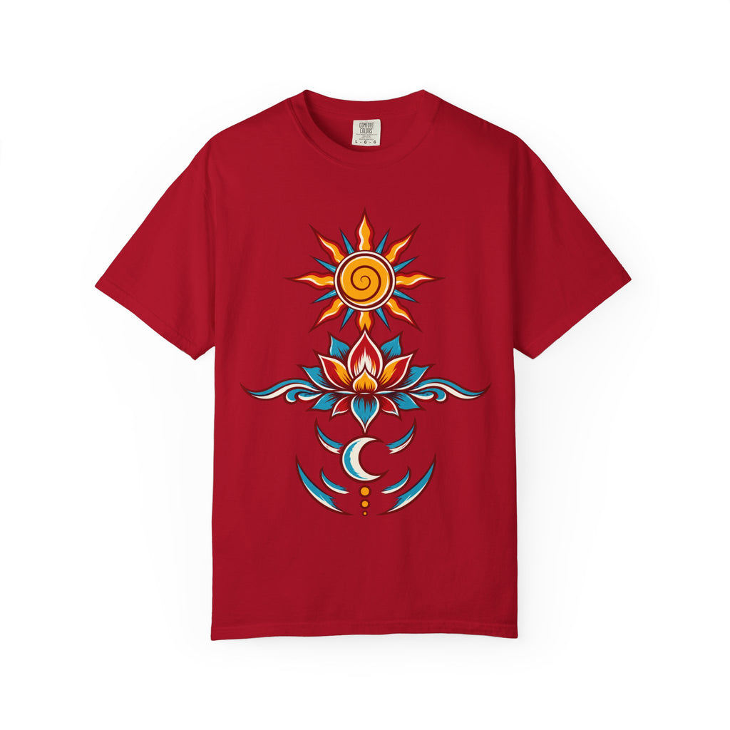 Solar Lotus — Krystal Starr Celestial Wear Unisex Graphic Tee