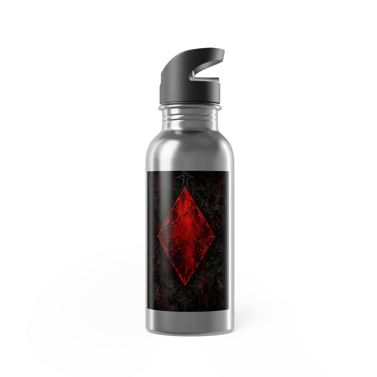 CRIMSON VICE | Redline Hydration 20 oz Stainless Steel Water Bottle with Straw | Cyberdelia Skunkworks