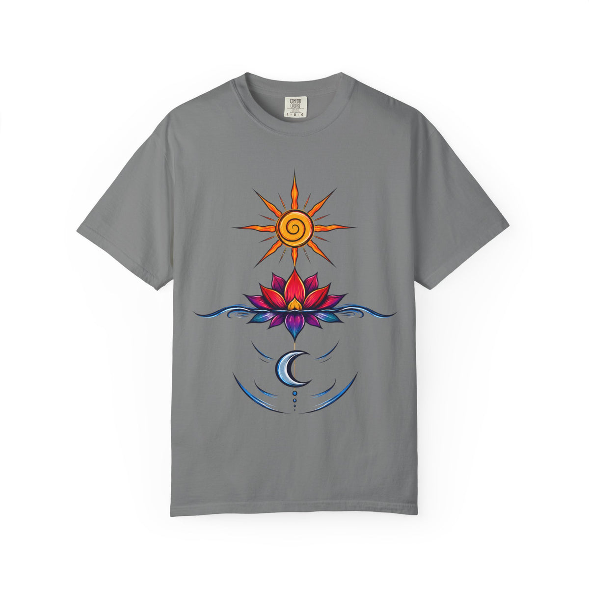 Solar Lotus — Krystal Starr Celestial Wear Unisex Graphic Tee