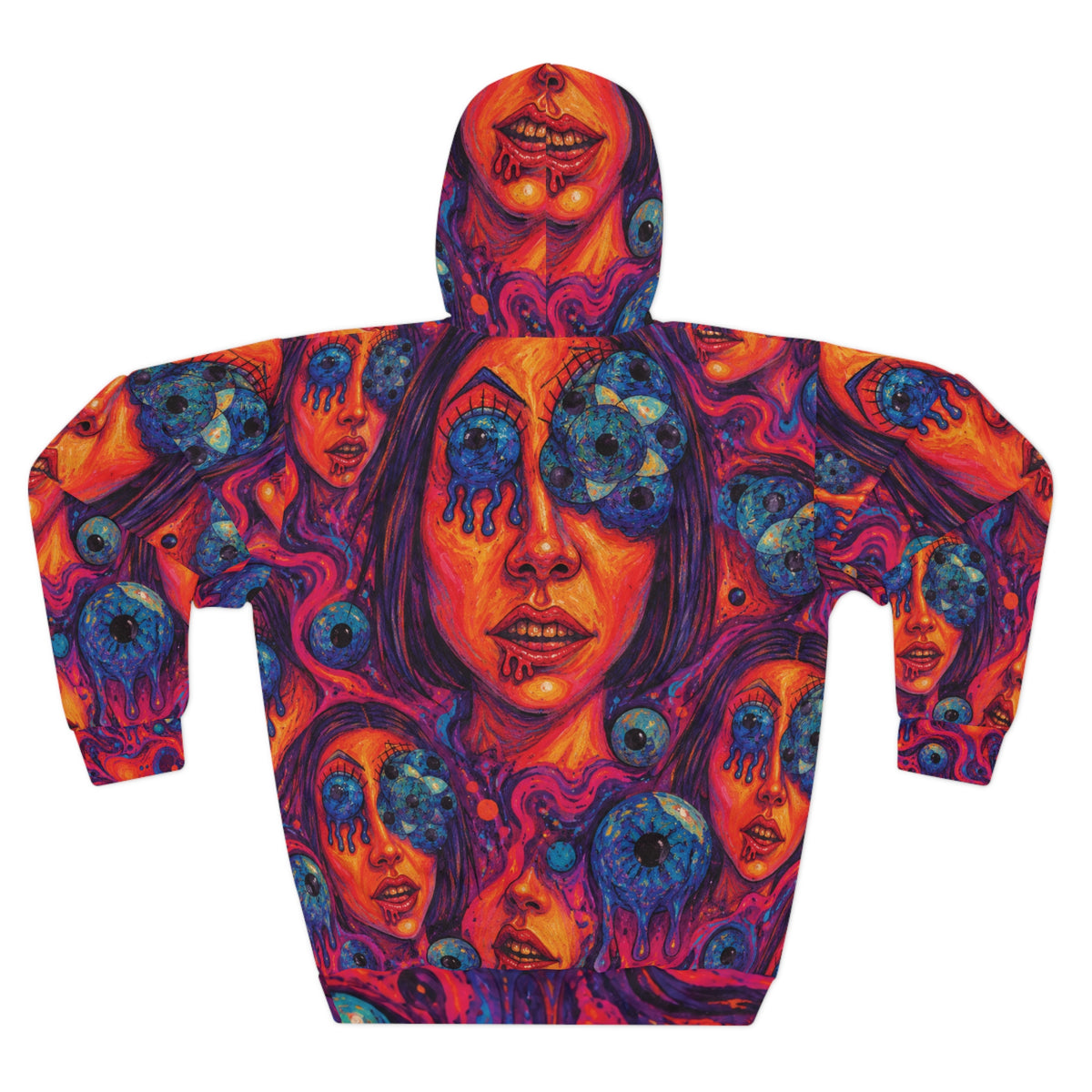 ALL EYES ON HER - The Last Ride of the American Dream Collection Cyberdelia Skunkworks - AOP HOODIE