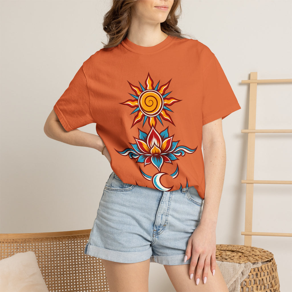 Solar Lotus — Krystal Starr Celestial Wear Unisex Graphic Tee