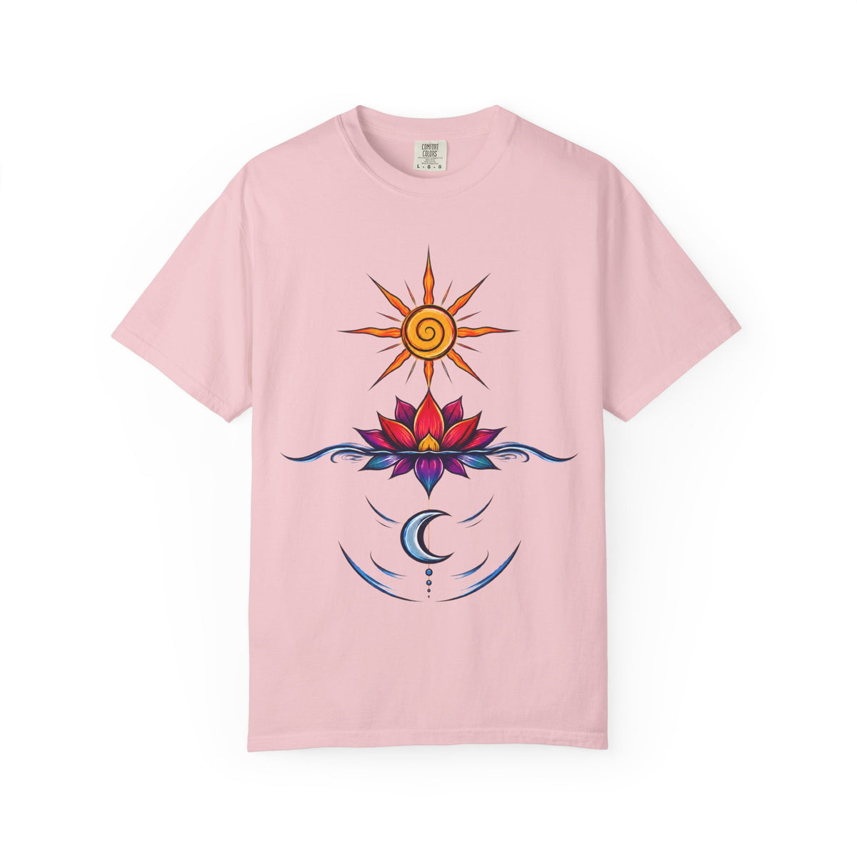 Solar Lotus — Krystal Starr Celestial Wear Unisex Graphic Tee