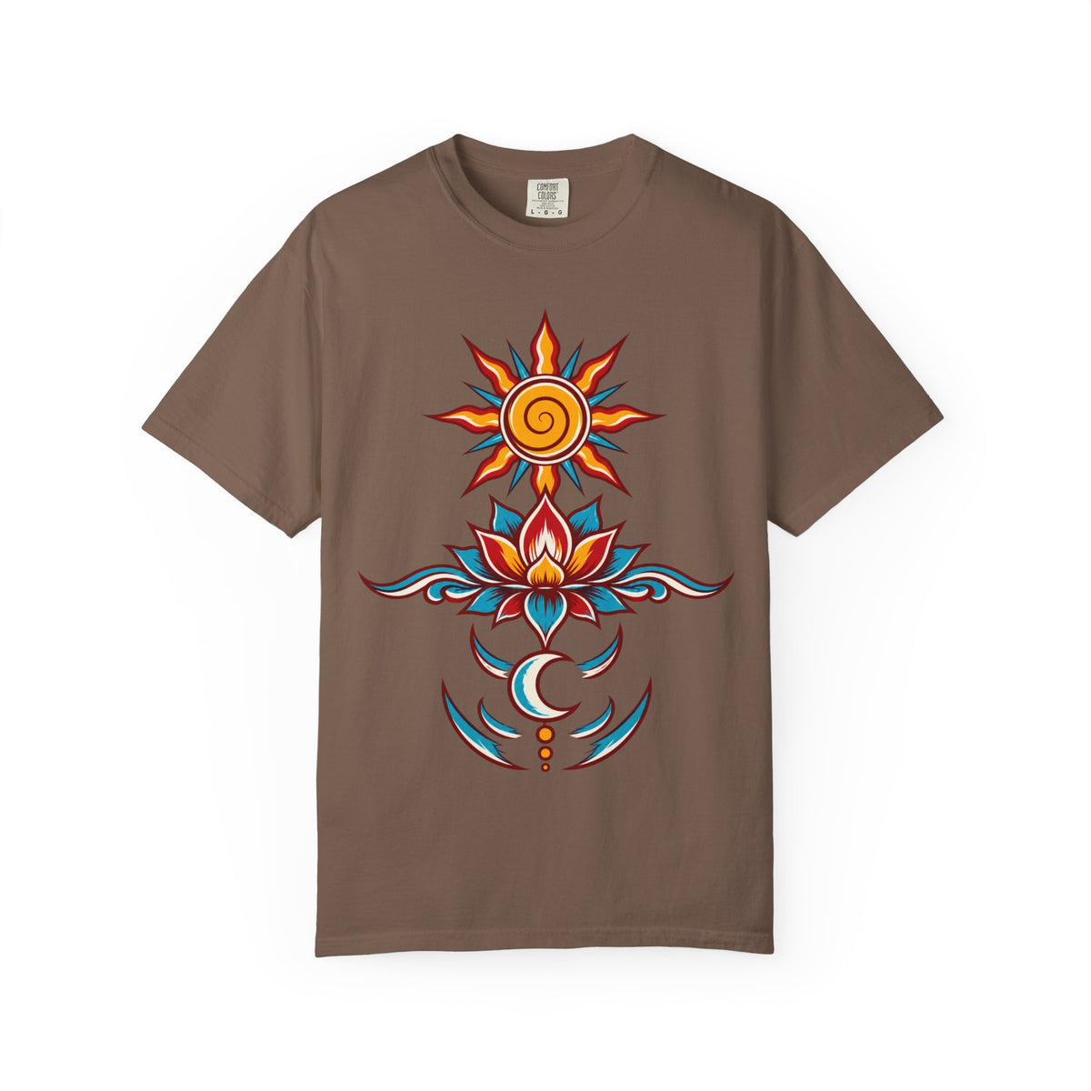 Solar Lotus — Krystal Starr Celestial Wear Unisex Graphic Tee