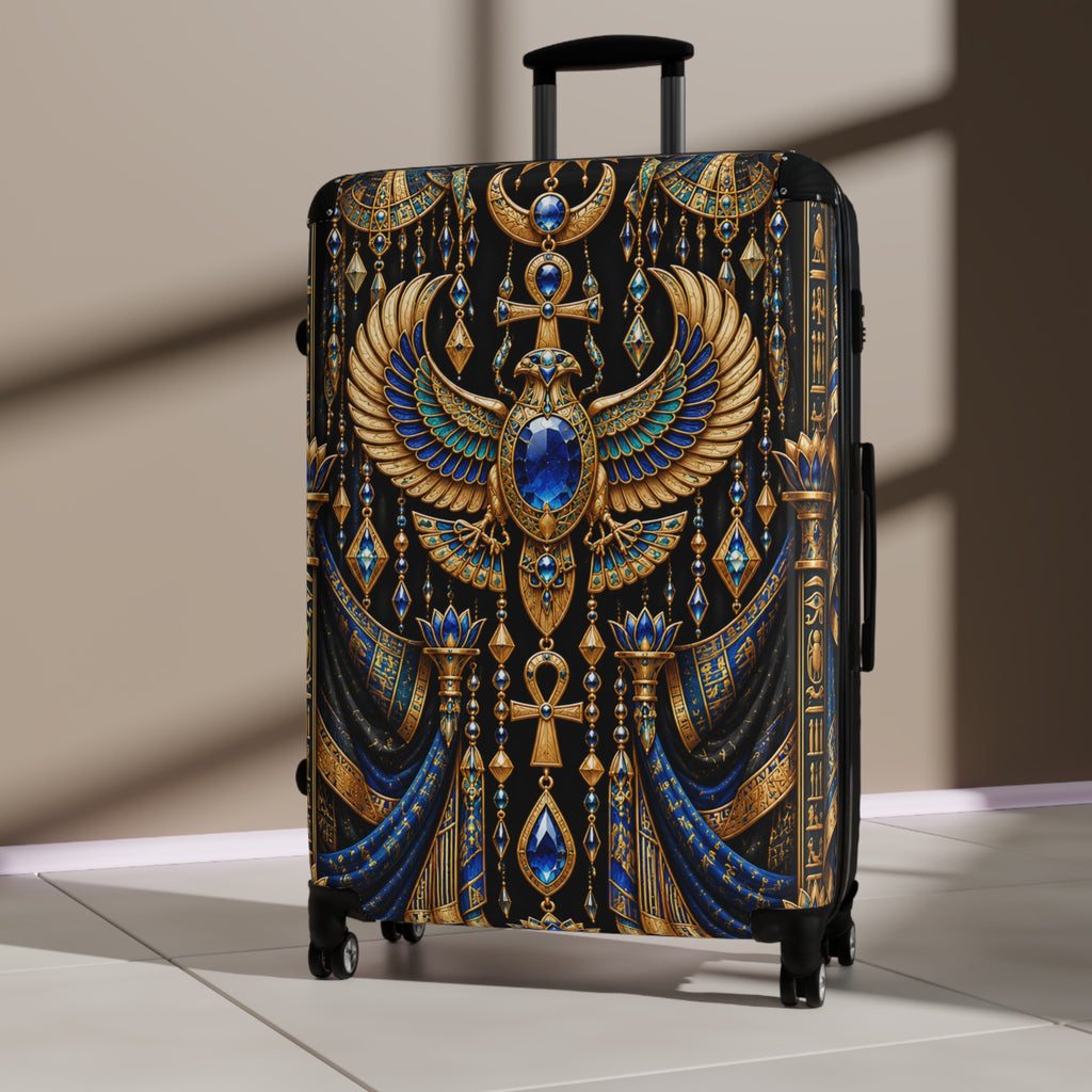 Egyptian Scarab | Hard-Shell Spinner Suitcase