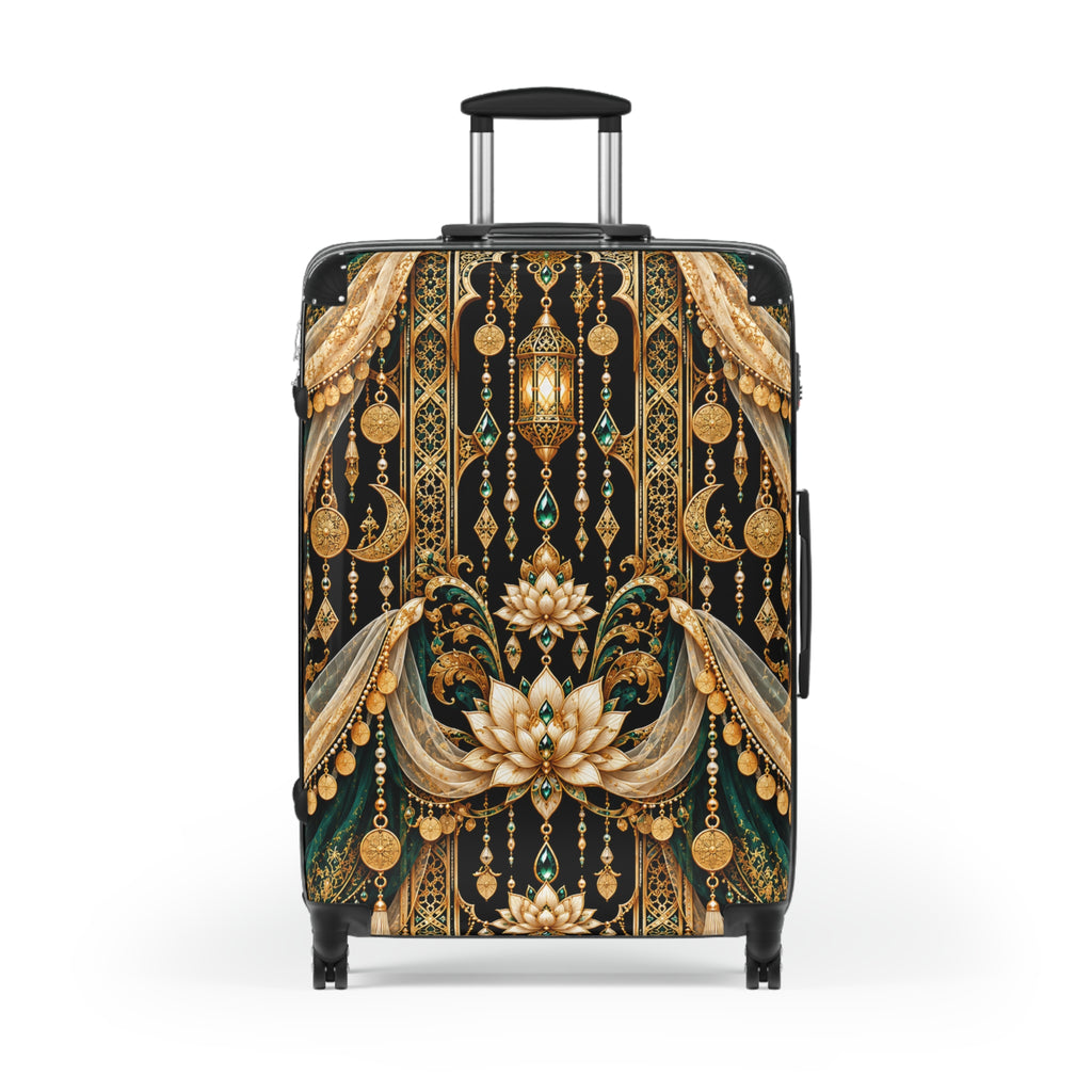Emerald Veil | Hard-Shell Spinner Suitcase