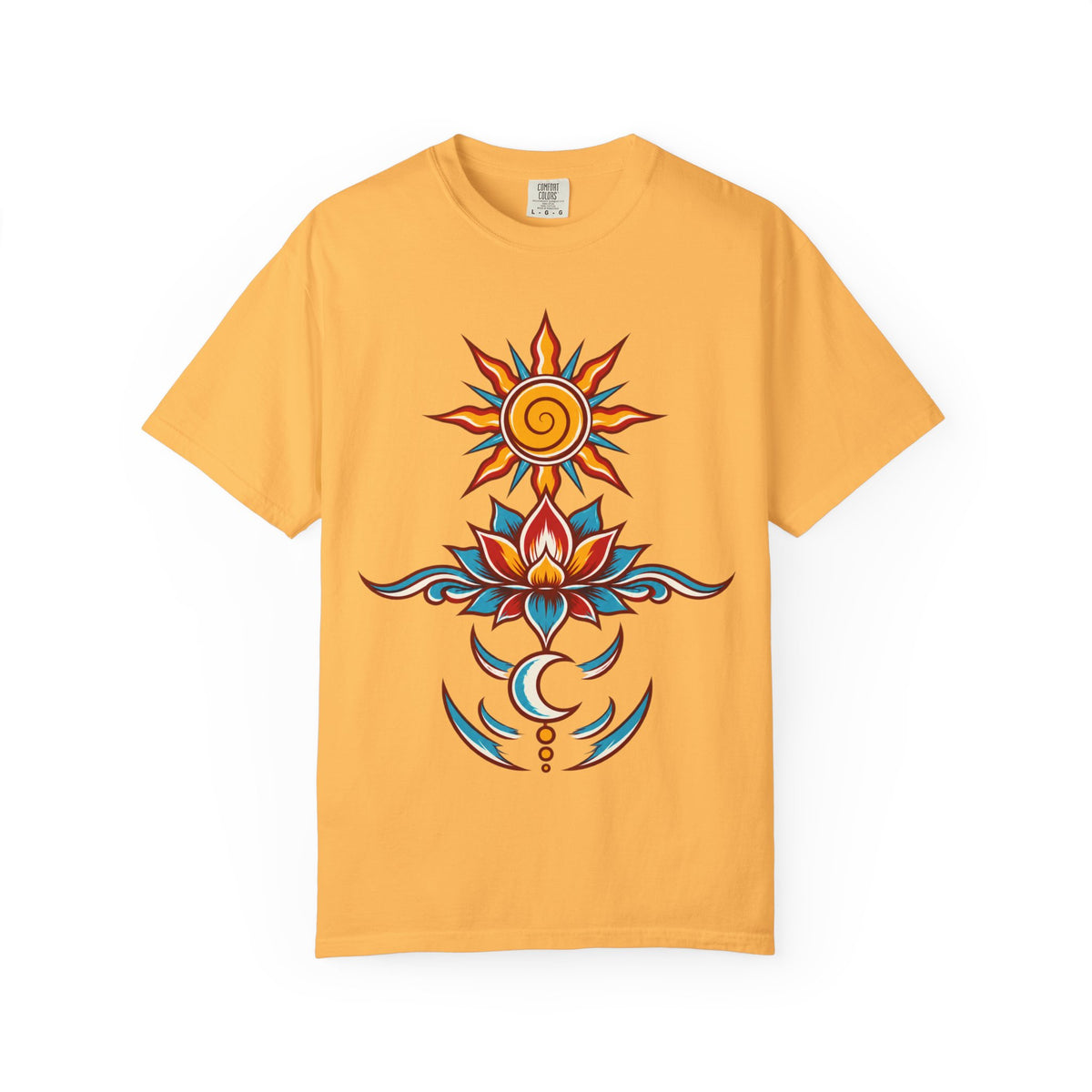 Solar Lotus — Krystal Starr Celestial Wear Unisex Graphic Tee