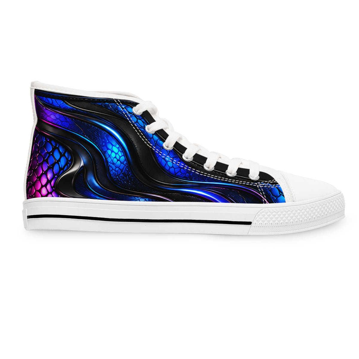 VENOM VEIL Women's High-Top Sneakers | Cyberdelia Skunkworks