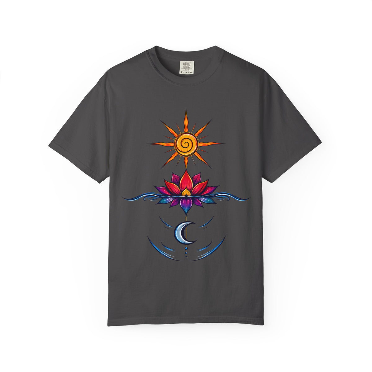 Solar Lotus — Krystal Starr Celestial Wear Unisex Graphic Tee