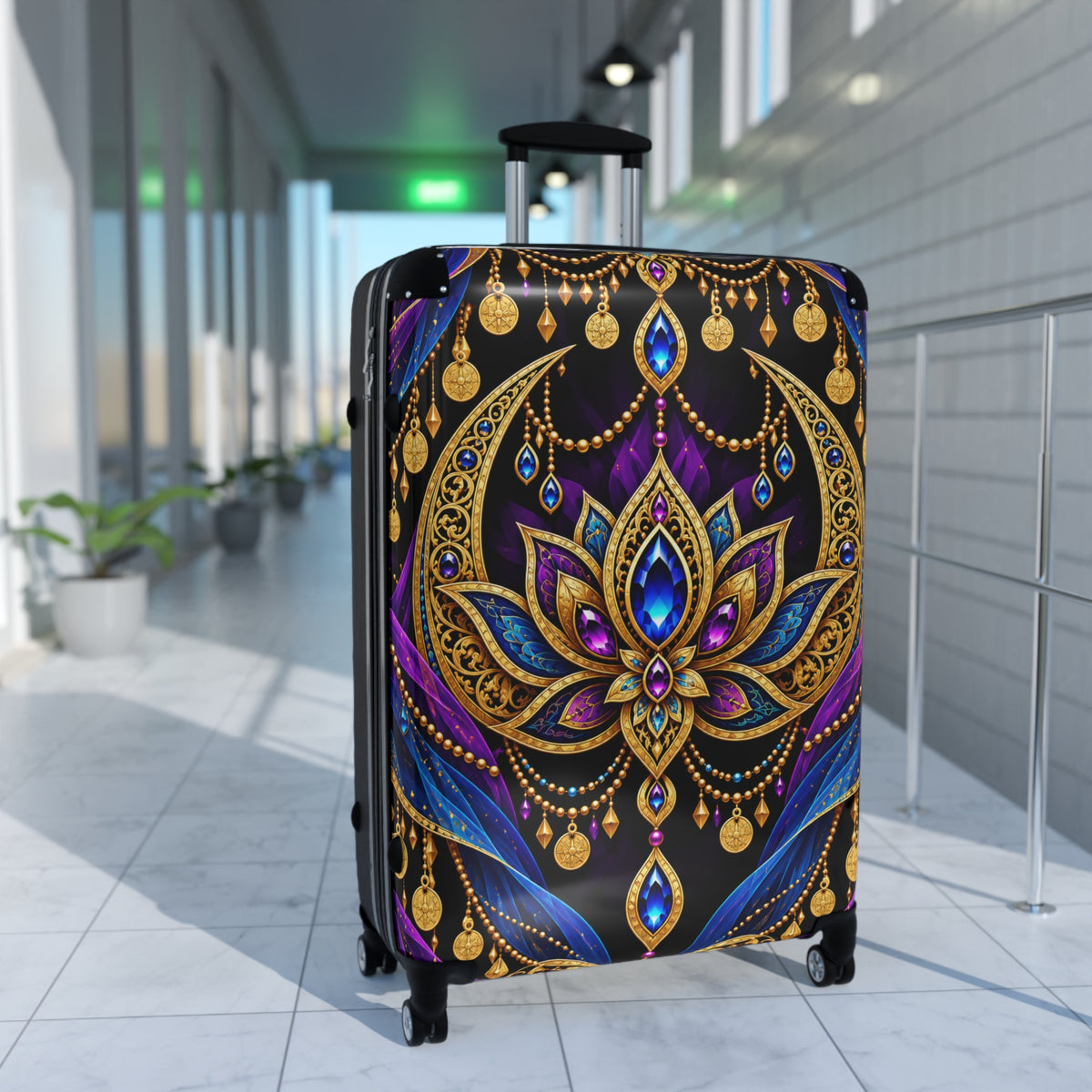 Amethyst Afterdark | Hard-Shell Spinner Suitcase