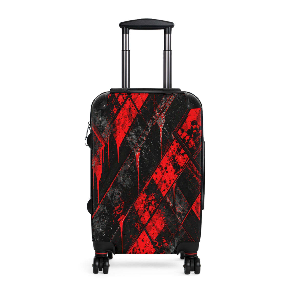 CRIMSON VICE Hard-Shell Spinner Suitcase | Cyberdelia Skunkworks