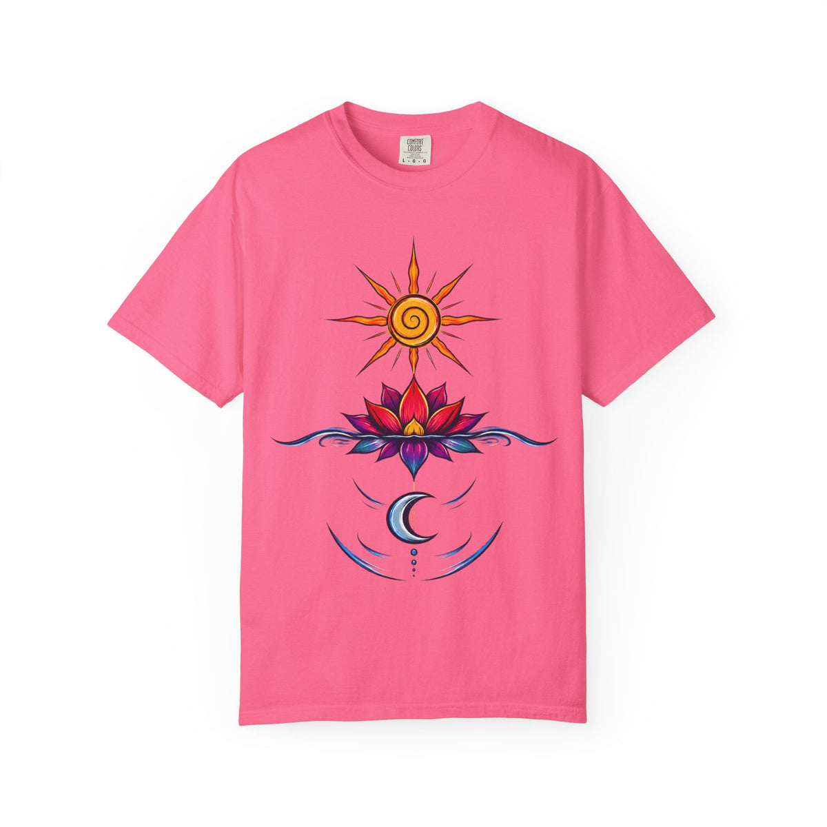 Solar Lotus — Krystal Starr Celestial Wear Unisex Graphic Tee