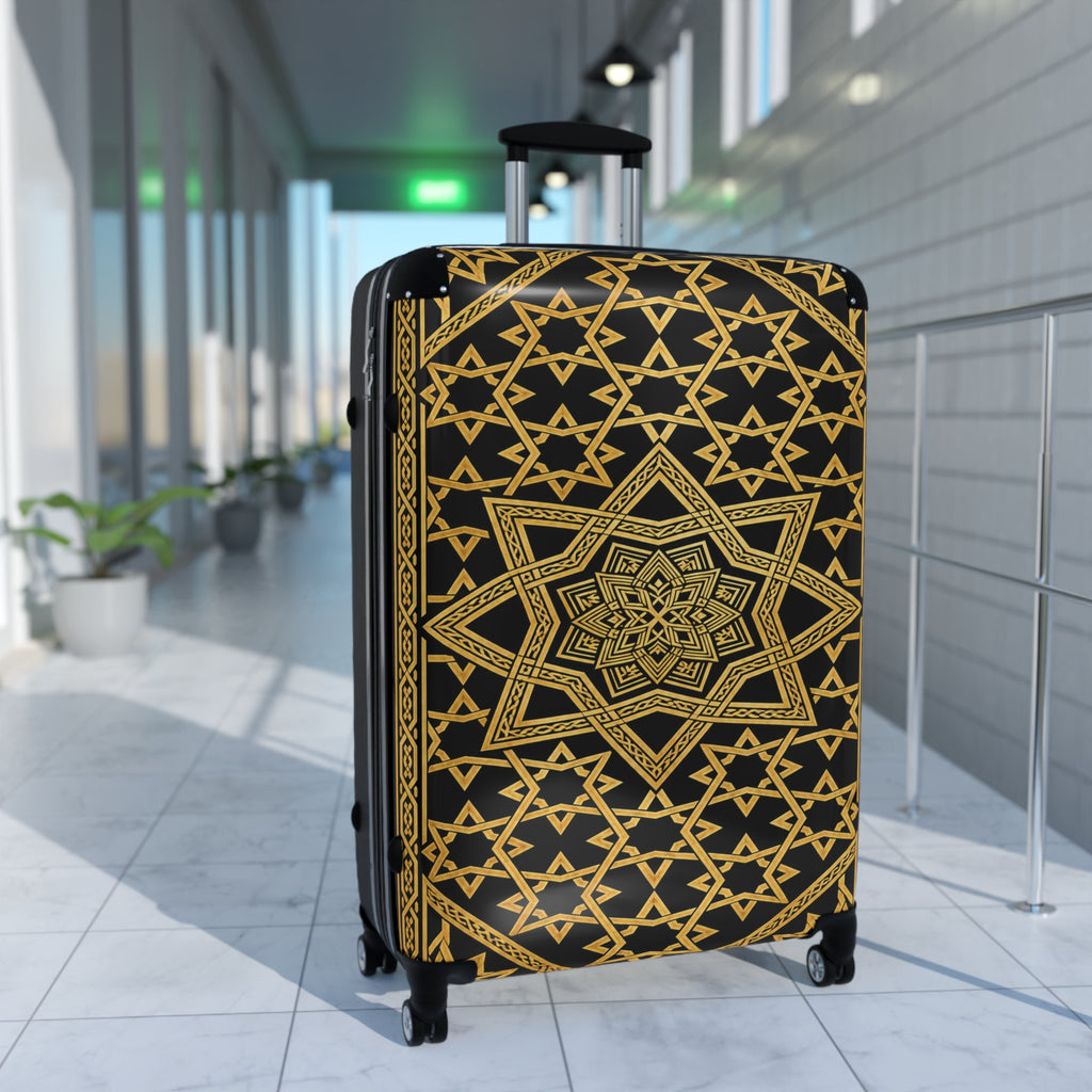 Gilded Lotus | Hard-Shell Spinner Suitcase