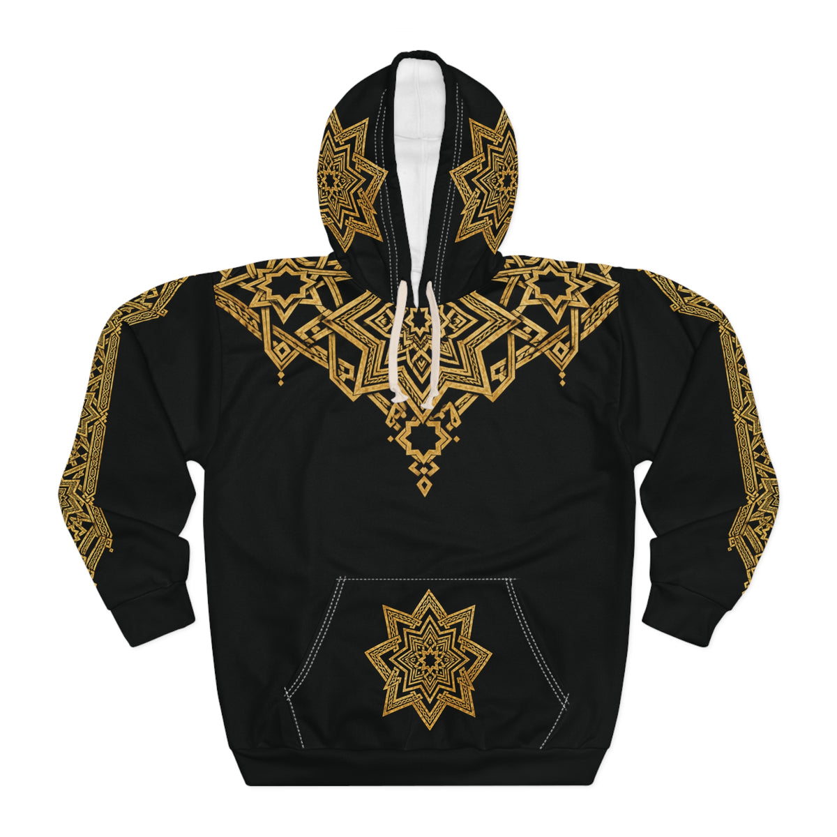 The Astral Lattice | Cyberdelia Skunkworks All-Over Print Hoodie