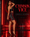 CRIMSON VICE | Rebel Mini Skirt Women's All-Over Print Pencil Skirt | Cyberdelia Skunkworks