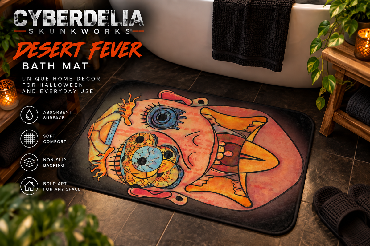 Desert Fever Bath Mat