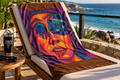 All Eyes on Her Beach Towel