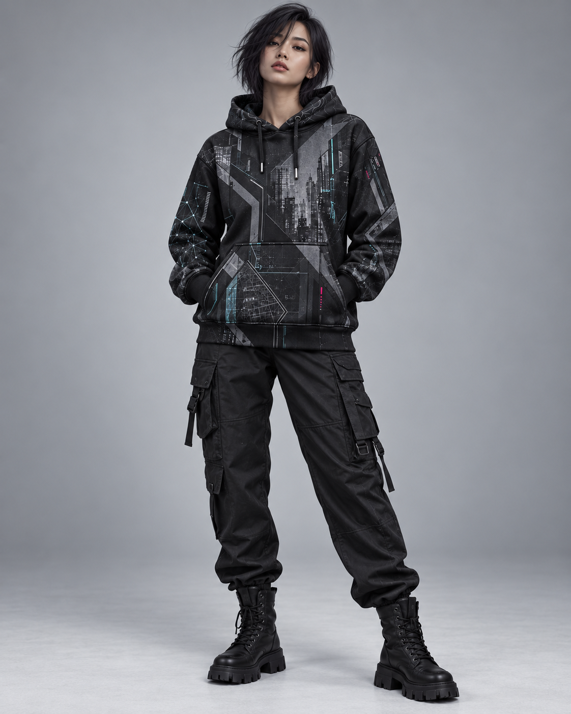 Signal Ghost AOP Hoodie