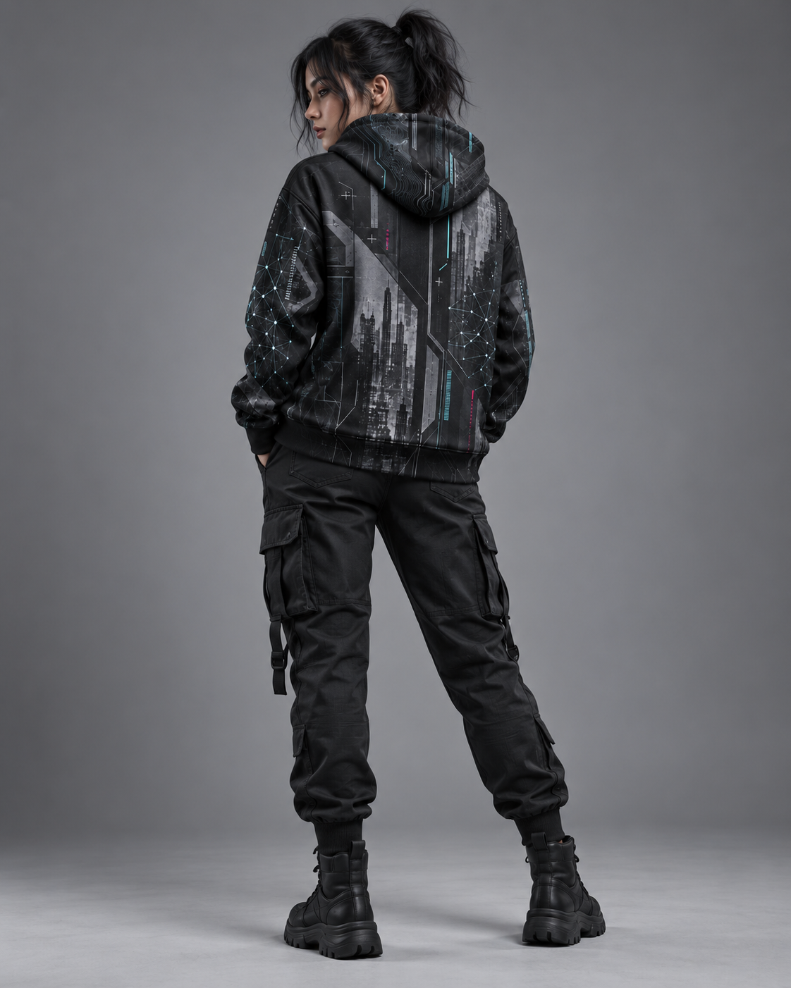 Signal Ghost AOP Hoodie