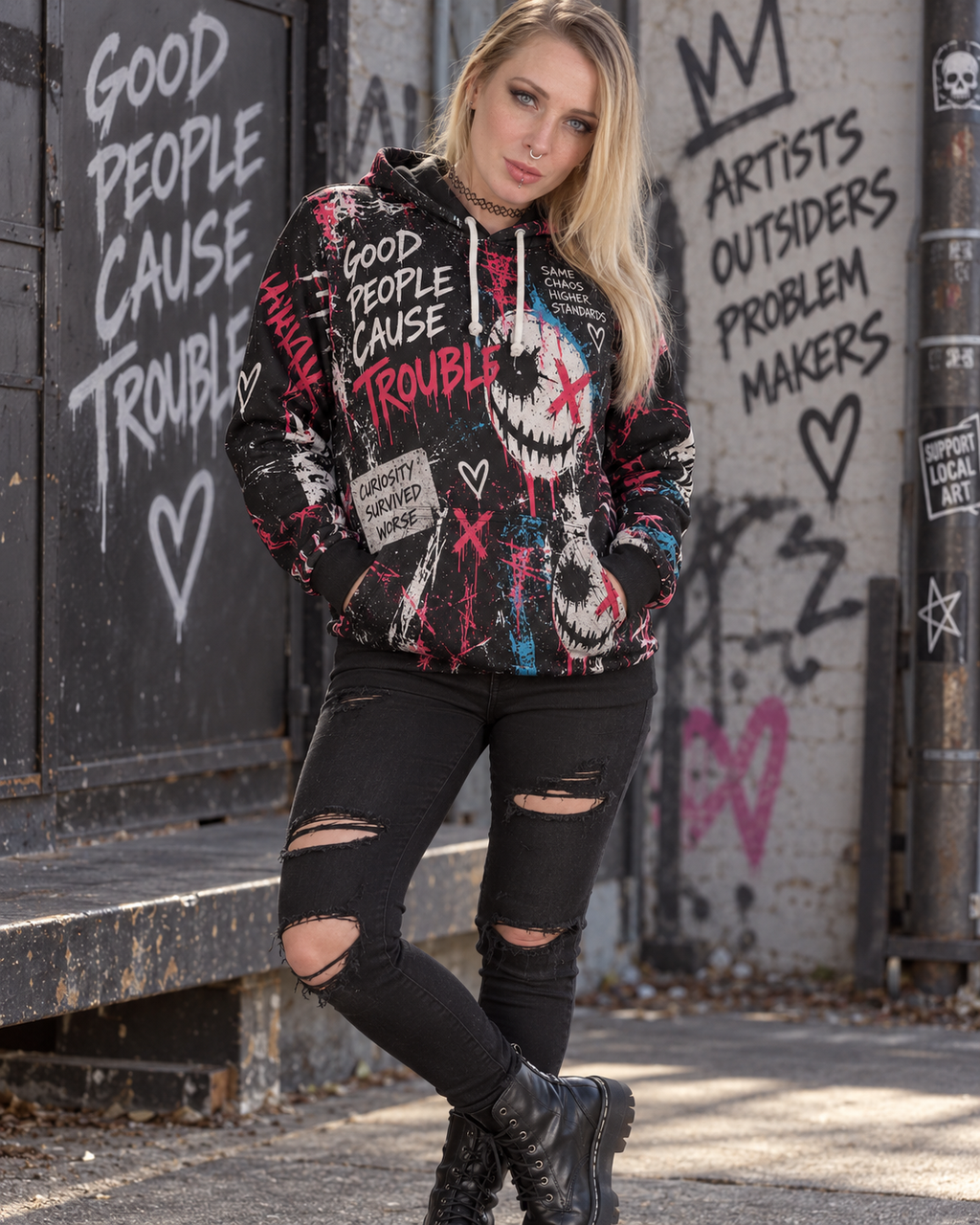 Beautiful Problems — All-Over Print Hoodie