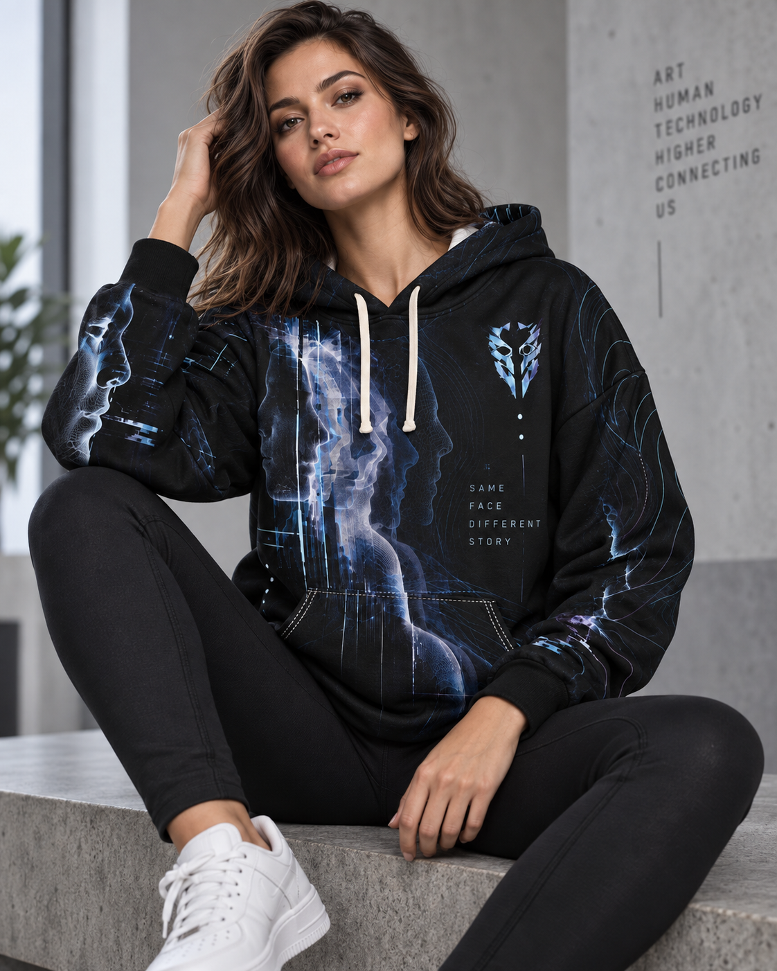 Borrowed Skin AOP Hoodie