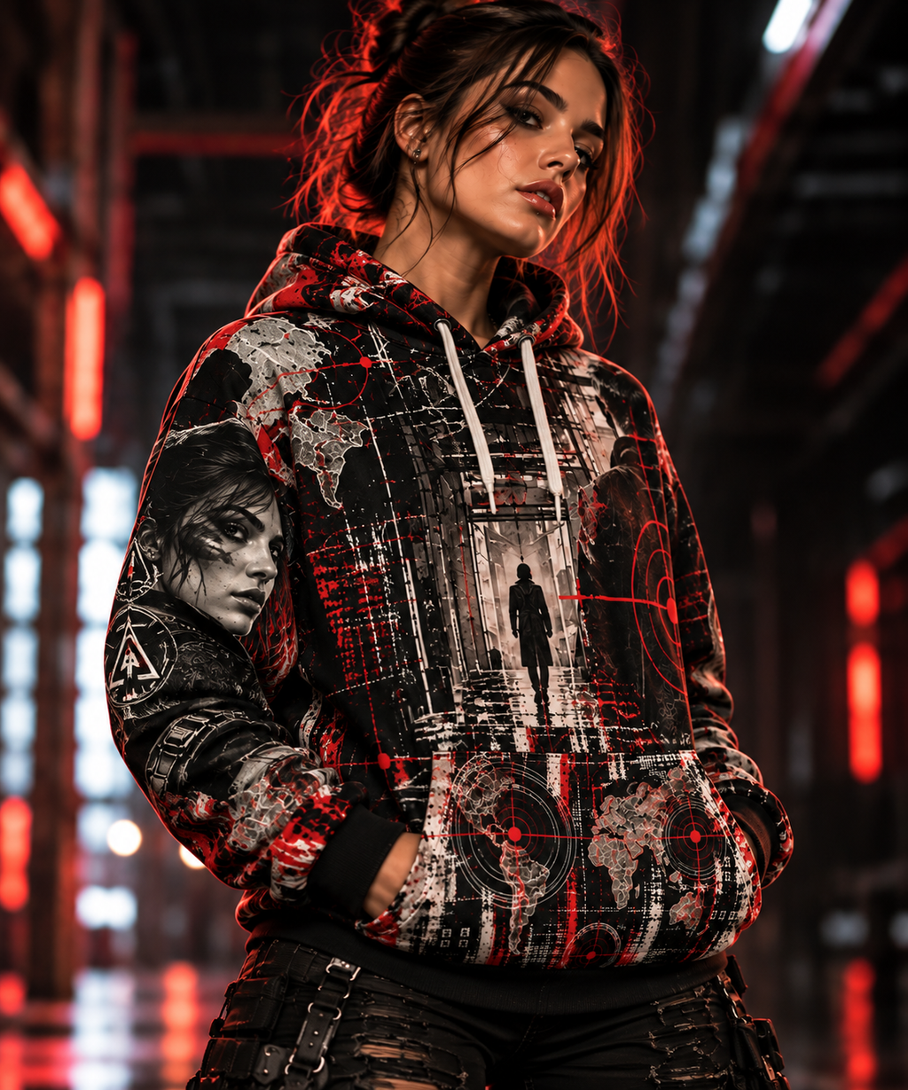 DEAD RECKONING — AOP Hoodie