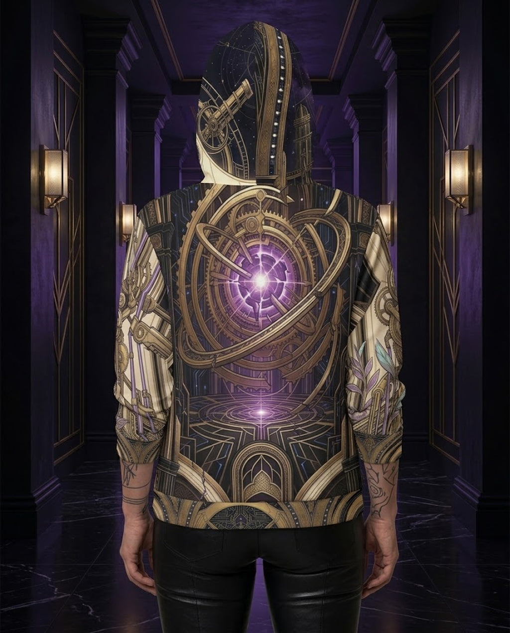 THE LAST UTOPIA | Architectural AOP Hoodie