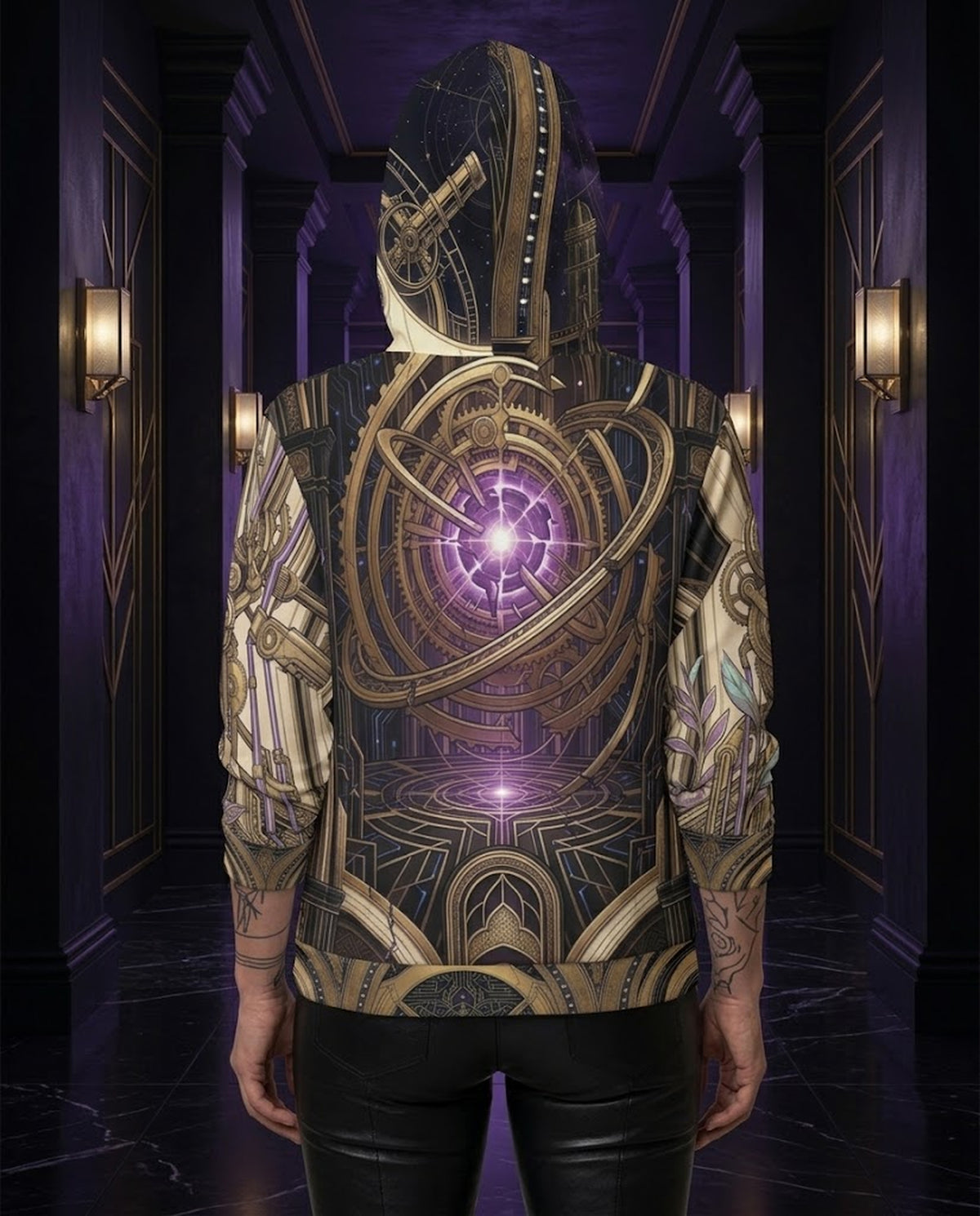 THE LAST UTOPIA | Architectural AOP Hoodie