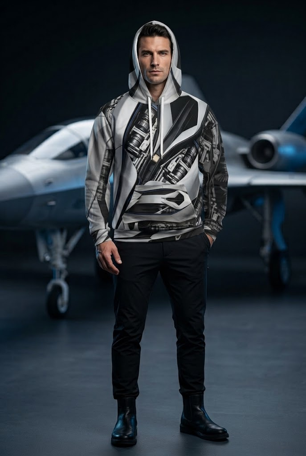 PROJECT REDLINE | Aerospace AOP Hoodie