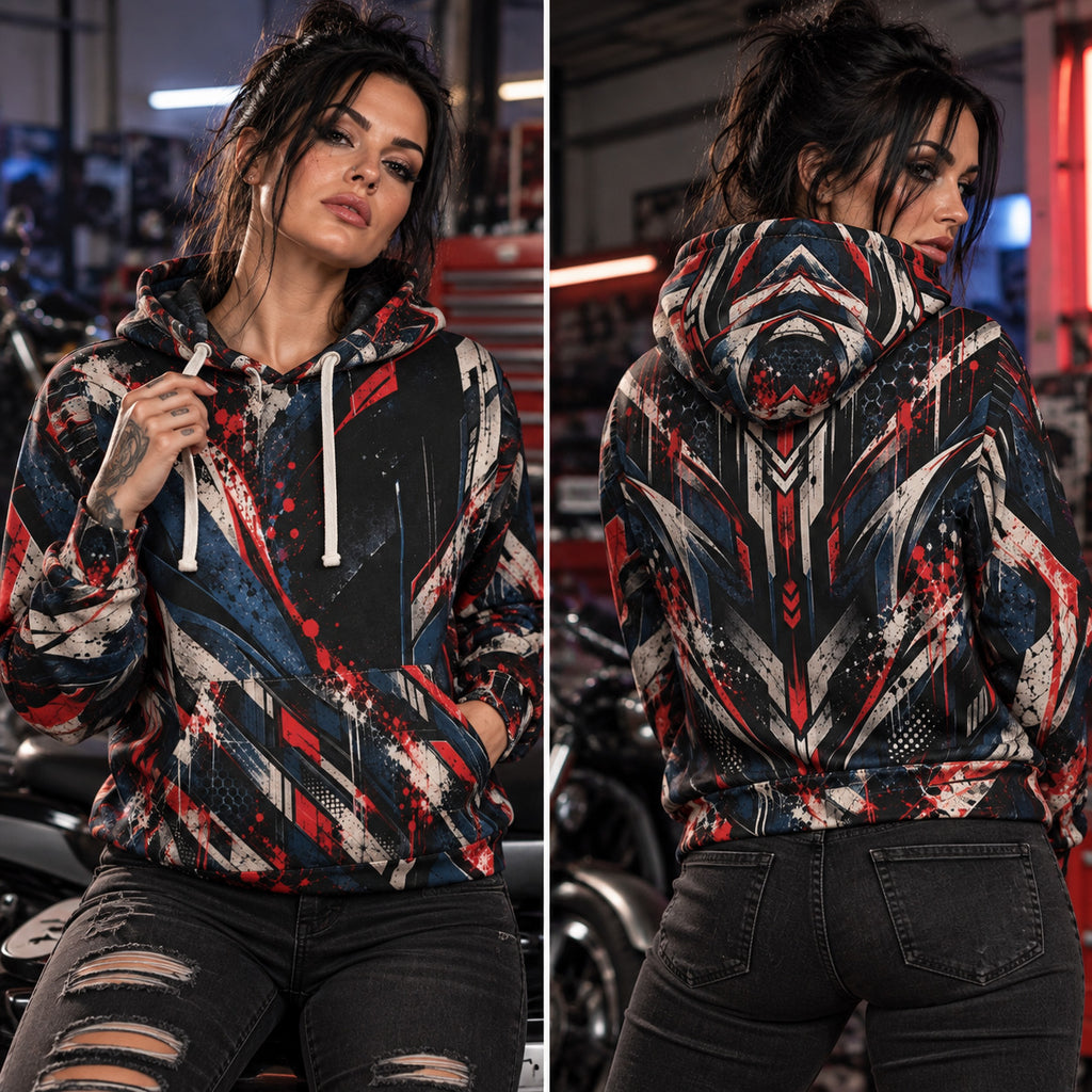 PHANTOM VECTOR AOP HOODIE