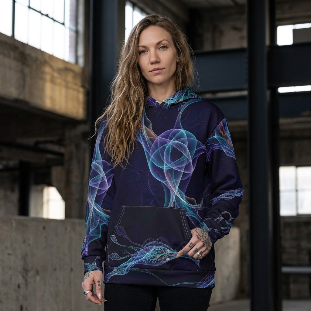 EMERGENT AOP HOODIE