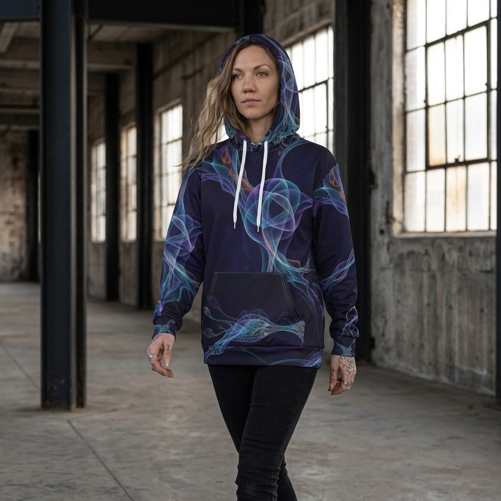 EMERGENT AOP HOODIE