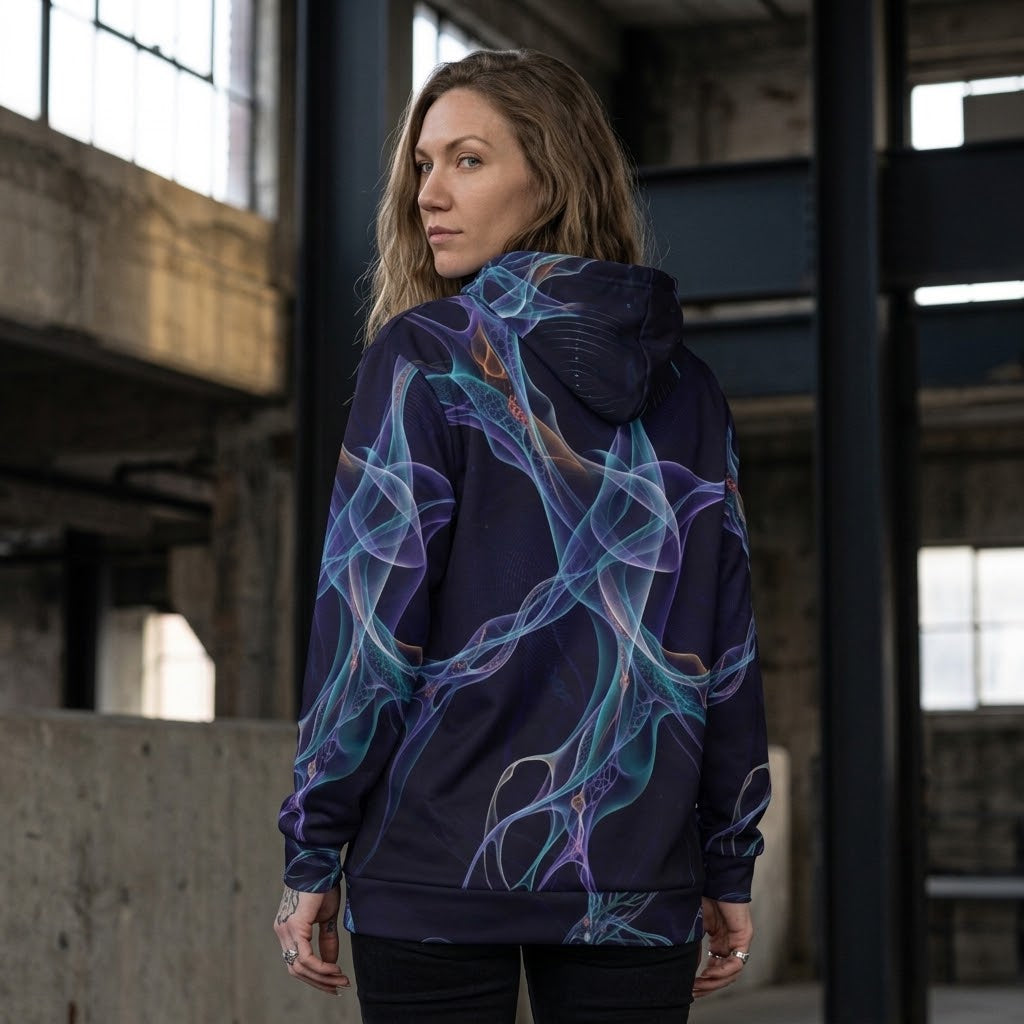EMERGENT AOP HOODIE