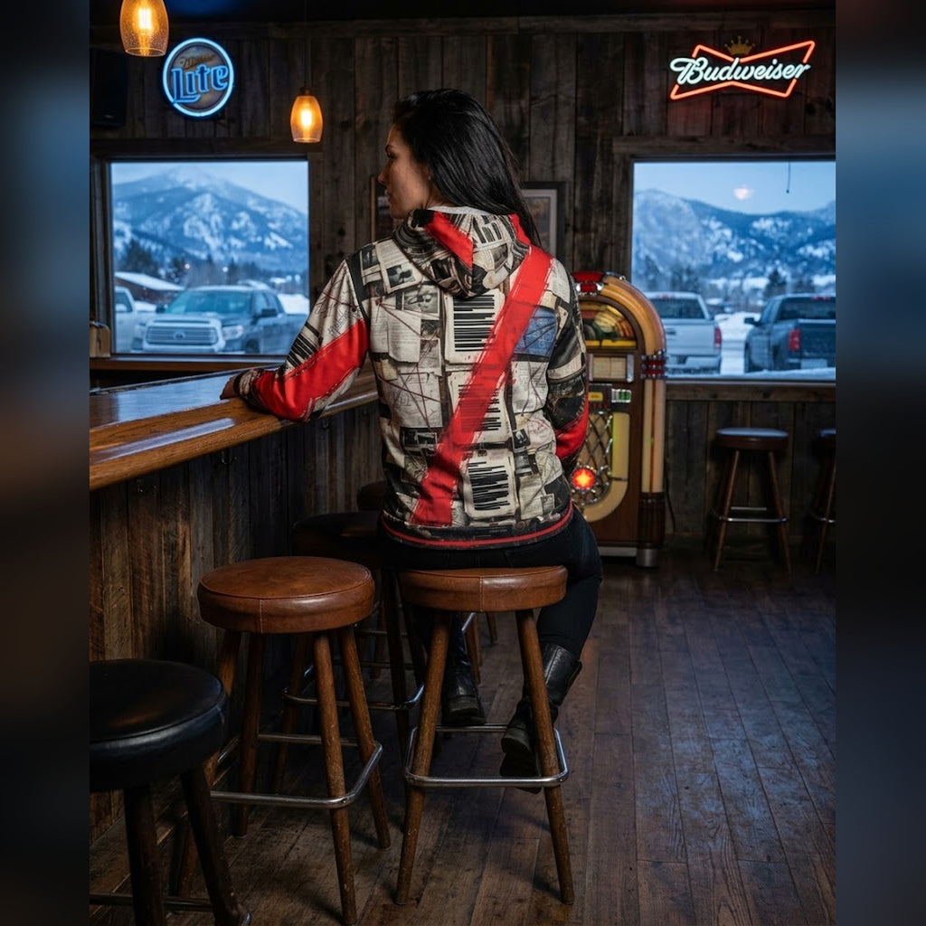 DEADLINE ZERO Cyberdelia Skunkworks AOP HOODIE