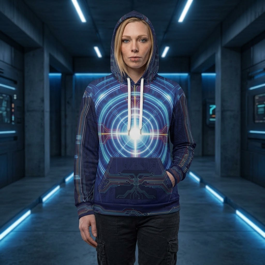 Synaptic Cathedral AOP HOODIE