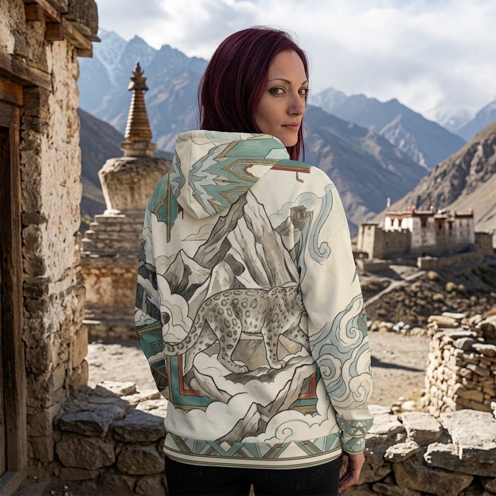 Above the Snowline AOP HOODIE