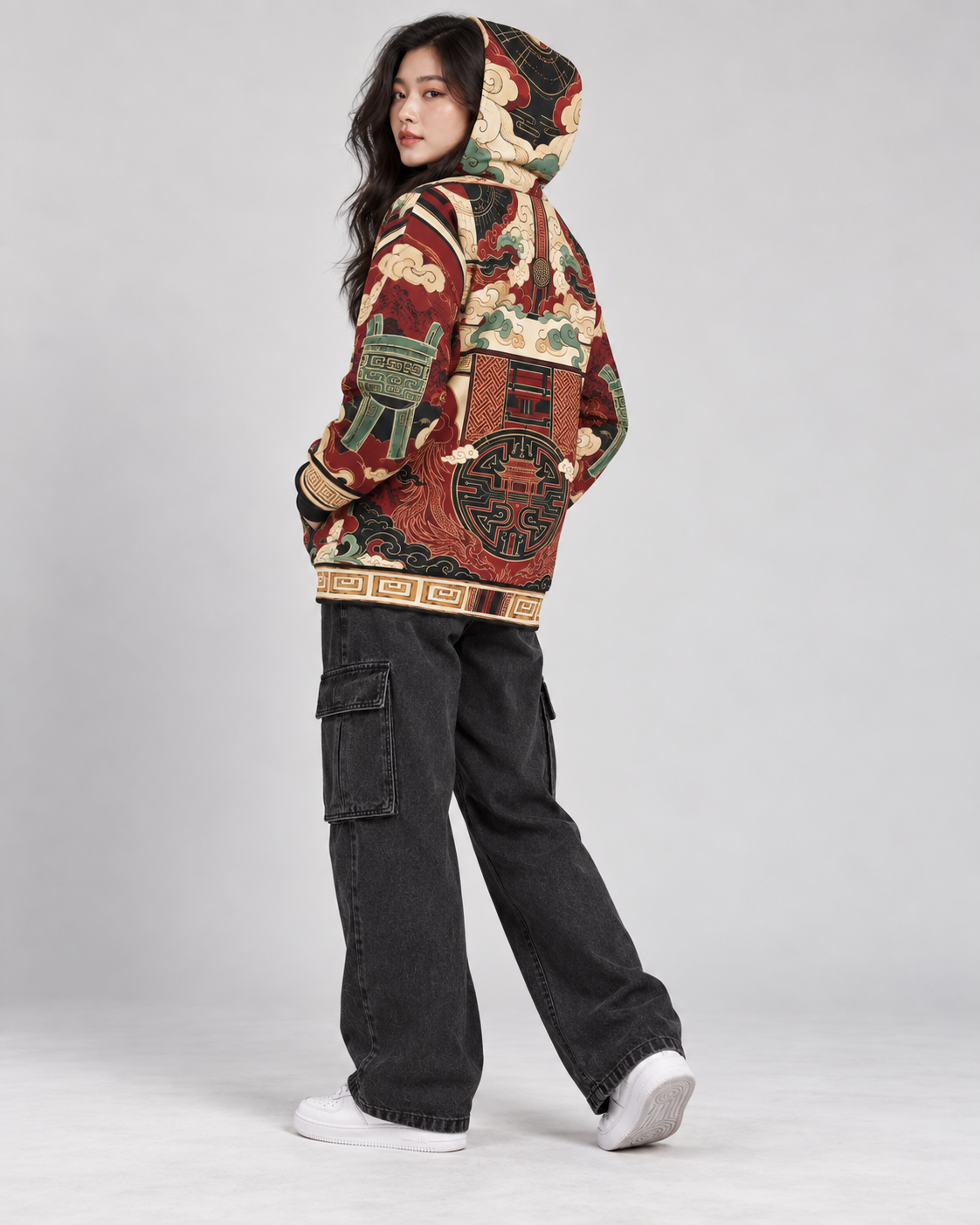 Han Celestial Court AOP Hoodie
