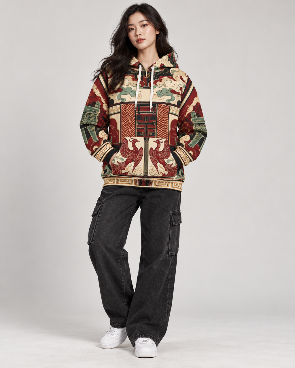 Han Celestial Court AOP Hoodie