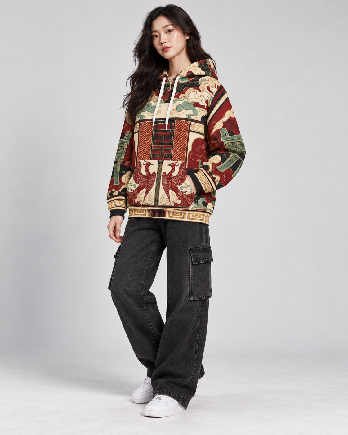 Han Celestial Court AOP Hoodie