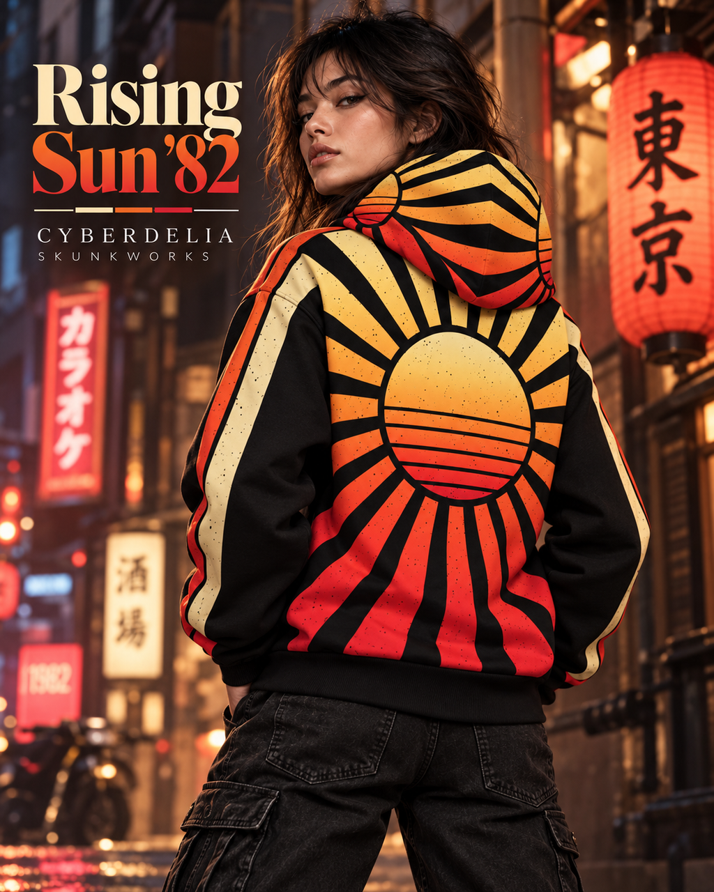 RISING SUN ’82 AOP Hoodie