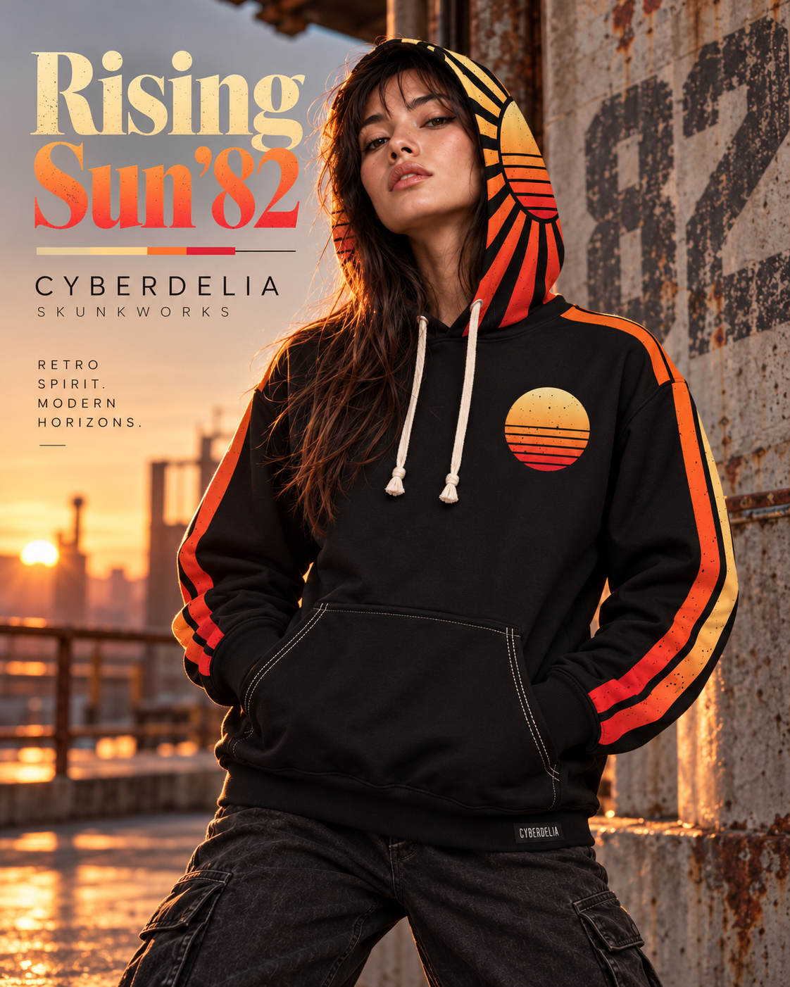 RISING SUN ’82 AOP Hoodie