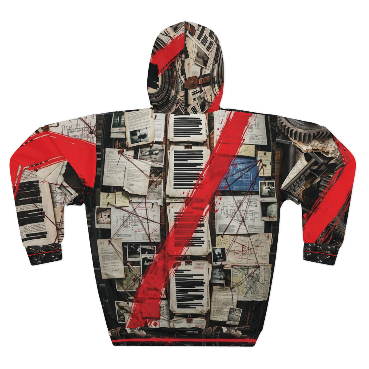 DEADLINE ZERO Cyberdelia Skunkworks AOP HOODIE