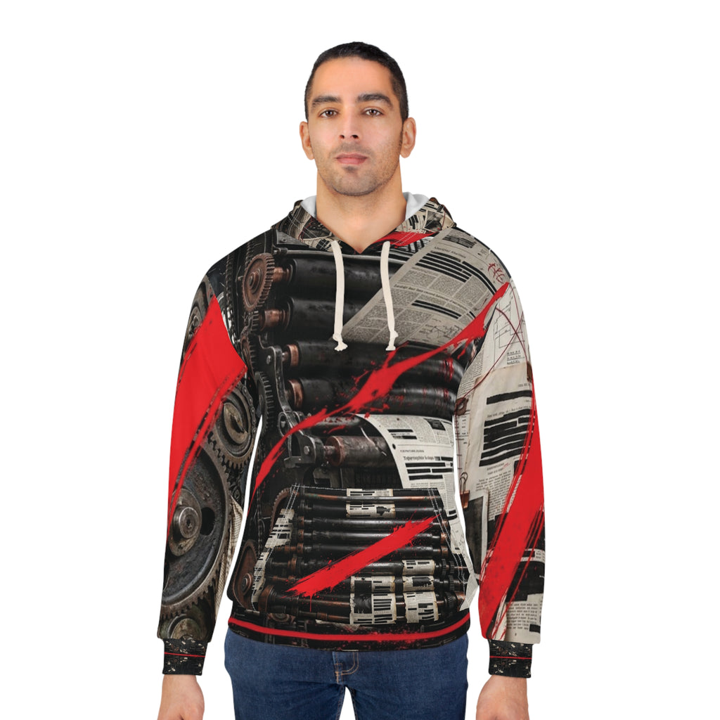 DEADLINE ZERO Cyberdelia Skunkworks AOP HOODIE