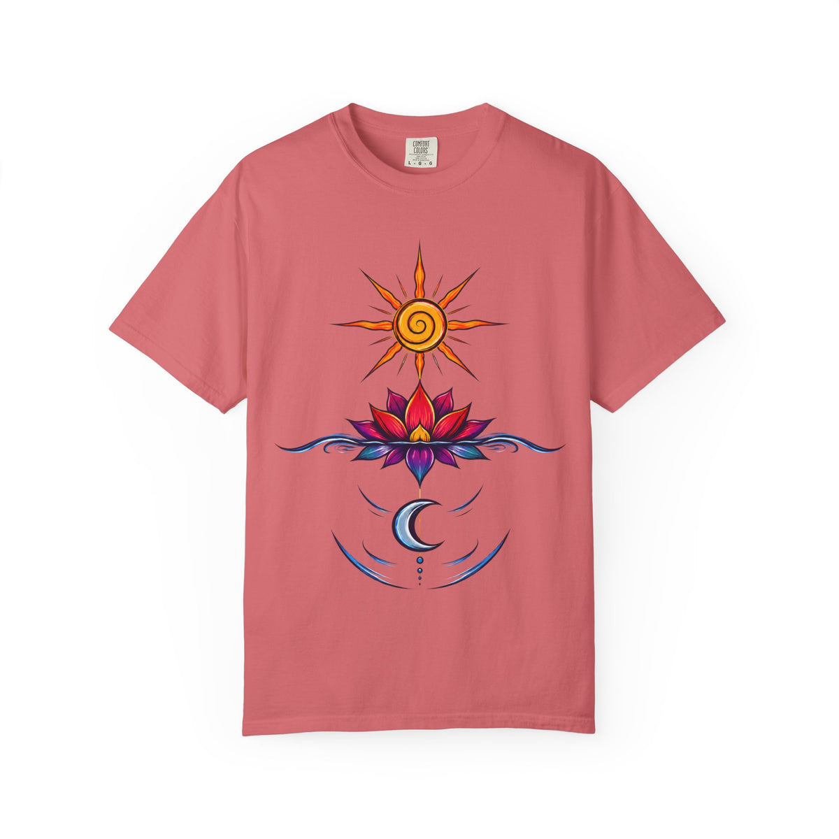 Solar Lotus — Krystal Starr Celestial Wear Unisex Graphic Tee