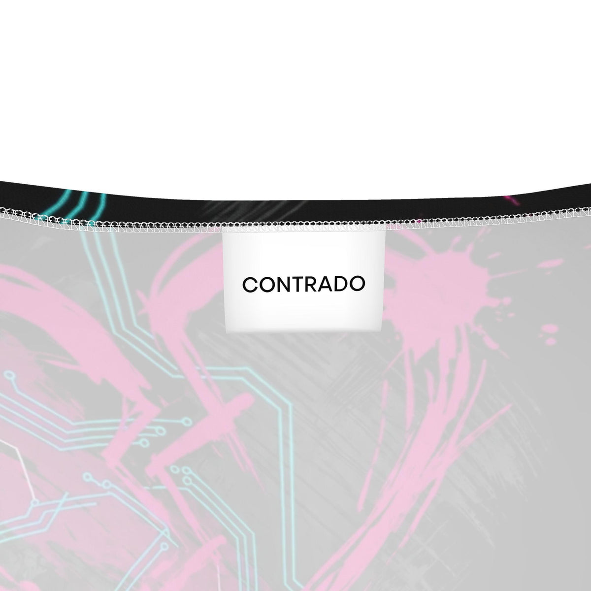 Heartbreak Hardware | Shattered Circuit Crop Top